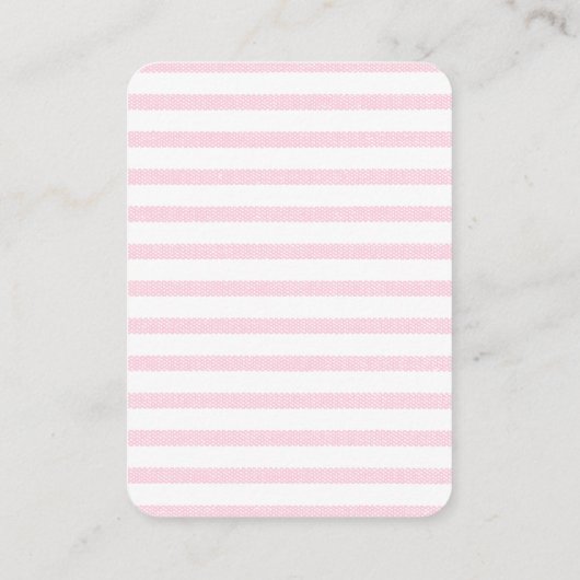 Preppy Baby Meisje Douche Chinoiserie Bring A Book Informatiekaartje (Achterkant)