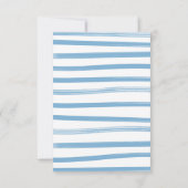 Preppy Baby shower luier verloting kaart (Achterkant)