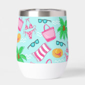 Preppy Beach Girl's Weekend Scene (Achterkant)