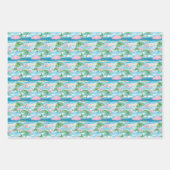 Preppy Beach Inpakpapier Vel (Voorkant 2)