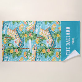 Preppy Beach Lounger | Groep Strandlaken