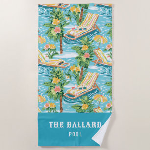 Preppy Beach Lounger   Groep Strandlaken