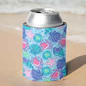 Preppy Beach Shell Crab Blikjeskoeler