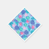 Preppy Beach Shell Crab Servet (Hoek)