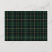 Preppy Bear Baby Shower Diaper Raffle Informatiekaartje (Achterkant)