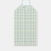 Preppy Beer Baby Shower Jongen Cadeaulabel (Achterkant)