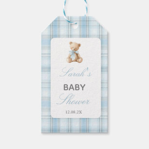 Preppy Beer Babyshower Jongen Cadeaulabel