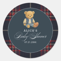 Preppy Beer Football Baby shower