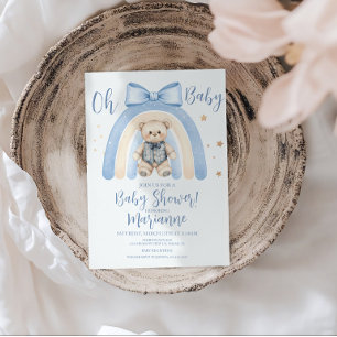  Preppy Beer Jongen Baby Shower   Kaart
