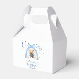 Preppy Beer Overall Jongen Casual Baby Shower  Bedankdoosjes
