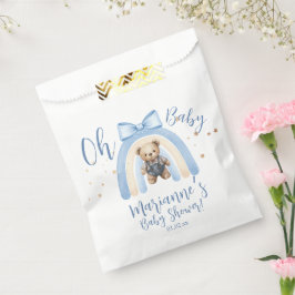 Preppy Beer Overall Jongen Casual Baby Shower   Bedankzakje