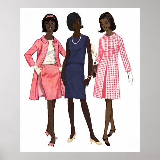 Preppy Black Girls Poster (Voorkant)
