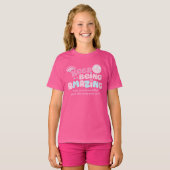 Preppy blijven geweldige slogan glimlachend gezich t-shirt (Voorkant volledig)