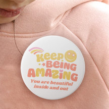 Preppy blijven geweldige slogan smilie gezicht