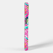 Preppy Bloemen Kleurrijke Abstracte Bloem Case-Mate iPhone Case (Achterkant / Rechts)