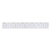 Preppy bloemenribbonerie waterverf bloemenstrikken grosgrain lint (Voorkant)