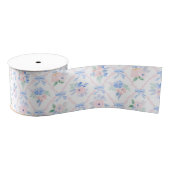 Preppy bloemenribbonerie waterverf bloemenstrikken grosgrain lint (Spoel)