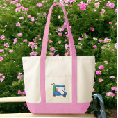 Preppy Blue Specialized Golf Cart Canvas tas