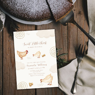 Preppy Boho Kuikentje Komt Gauw Baby Shower Kaart