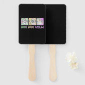 Preppy Boo Crew Nurse Halloween Costume Women Men  Handwaaier (Voorkant en achterkant)