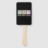 Preppy Boo Crew Nurse Halloween Costume Women Men  Handwaaier (Voorkant)