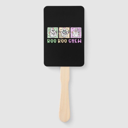 Preppy Boo Crew Nurse Halloween Costume Women Men  Handwaaier (Voorkant)