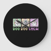 Preppy Boo Crew Nurse Halloween Kostuum Vrouwen Ma Grote Klok (Voorkant)