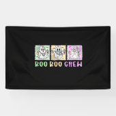 Preppy Boo Crew Nurse Halloween Kostuum Vrouwen Ma Spandoek (Horizontaal)