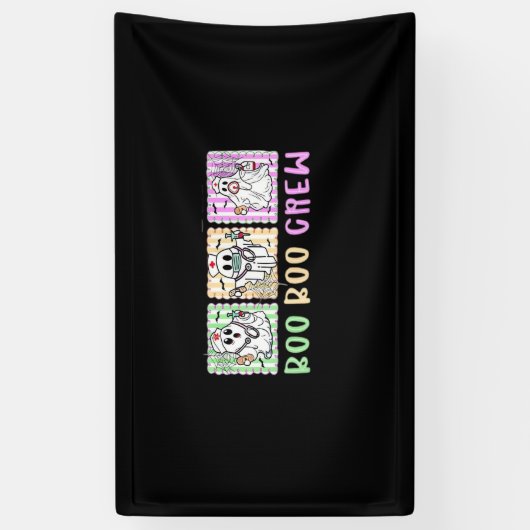 Preppy Boo Crew Nurse Halloween Kostuum Vrouwen Ma Spandoek (Verticaal)