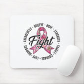 Preppy Borstkanker Vechtsteun Hoop Kracht P Muismat (Met muis)