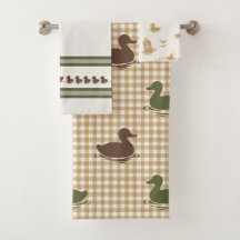 Preppy Boys Eend & Gingham Bruin Army Groen Khaki