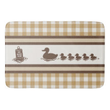 Preppy Boys Eend & Gingham- Chocolade Bruine Khak