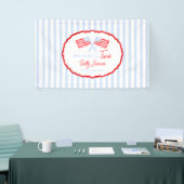 Preppy Boys Red White en twee patriottische verjaa Spandoek (Beurs)