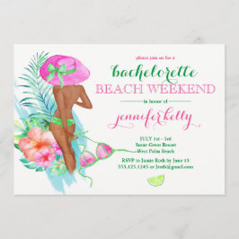 Preppy Bride Bachelorette Party Weekend Kaart