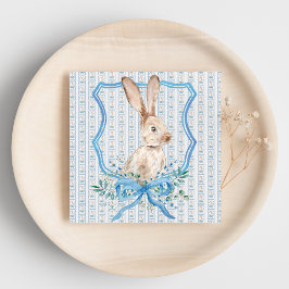 Preppy Bunny Blauw Servet