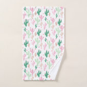 Preppy Cacti handdoekset Bad Handdoek (Handdoek)
