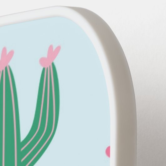 Preppy Cacti Pickleball Paddle (Links Detail)