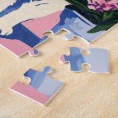 Preppy Cat Puzzel Legpuzzel (Zijkant)