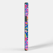 Preppy Cheetah Print Hoesje-Mate iPhone Case (Achterkant / Rechts)