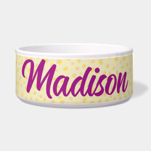Preppy Cheetah Print Voerbakje