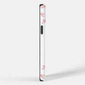 Preppy Cherries Pink Bows Laurel Krans Logo Naam Case-Mate iPhone Case (Achterkant / Rechts)