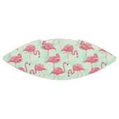 Preppy Chic Elegant Pink Flamingo Pattern American Football (Paneel)