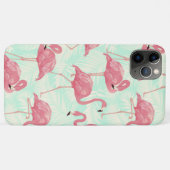 Preppy Chic Elegant Pink Flamingo Pattern Case-Mate iPhone Case (Achterkant (horizontaal))