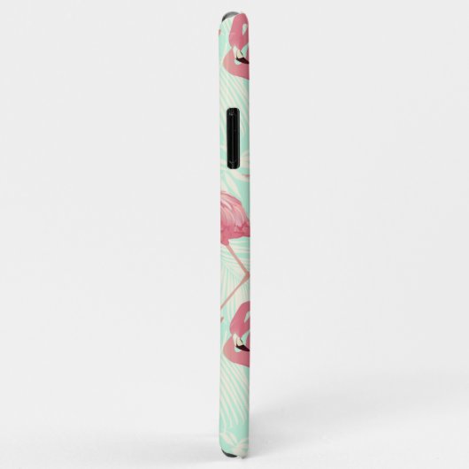 Preppy Chic Elegant Pink Flamingo Pattern Case-Mate iPhone Case (Achterkant/rechts)