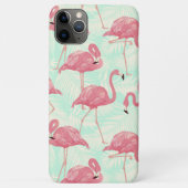 Preppy Chic Elegant Pink Flamingo Pattern Case-Mate iPhone Case (Achterkant)