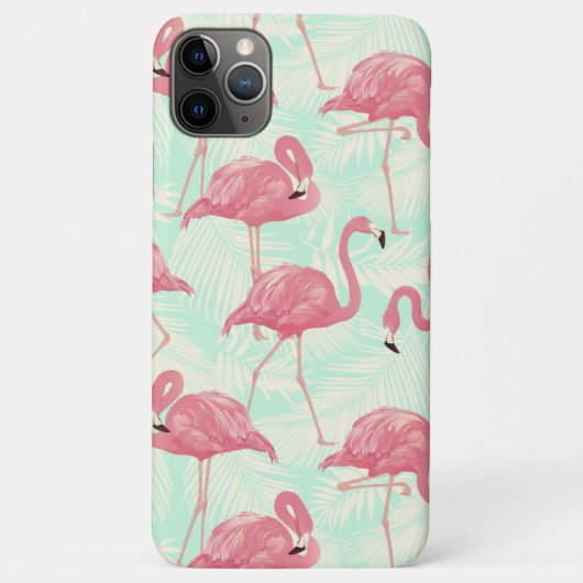 Preppy Chic Elegant Pink Flamingo Pattern Case-Mate iPhone Case (Achterkant)
