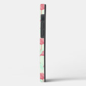Preppy Chic Elegant Pink Flamingo Pattern Case-Mate iPhone Case (Achterkant / Links)