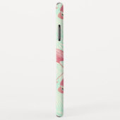 Preppy Chic Elegant Pink Flamingo Pattern Case-Mate iPhone Case (Achterkant/rechts)