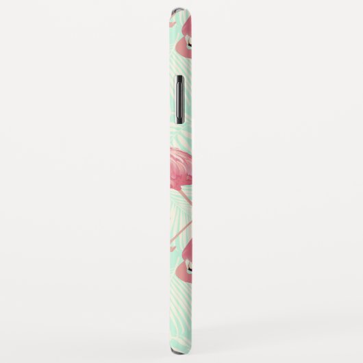 Preppy Chic Elegant Pink Flamingo Pattern Case-Mate iPhone Case (Achterkant/rechts)