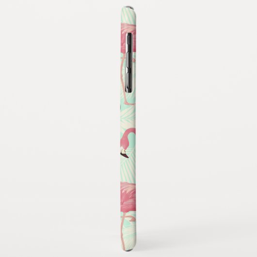 Preppy Chic Elegant Pink Flamingo Pattern Case-Mate iPhone Case (Achterkant/links)
